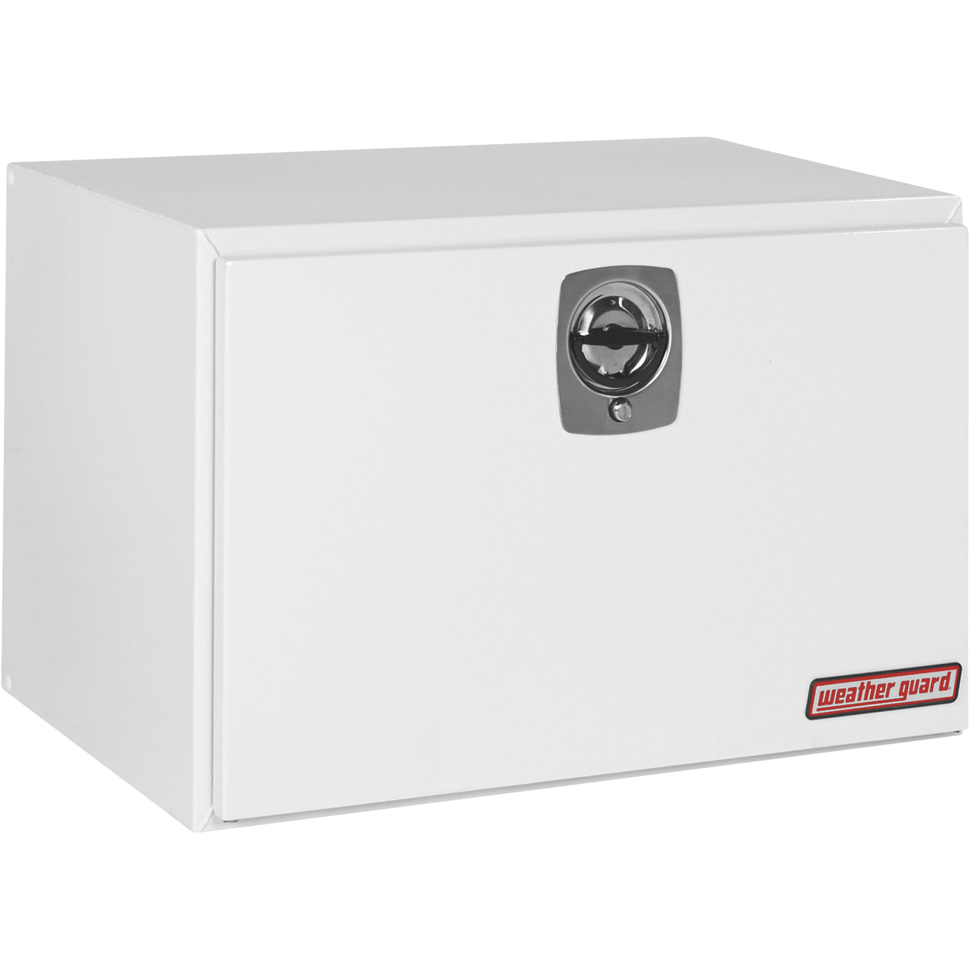 Weather Guard Underbody Jumbo Truck Tool Box, Steel, Brite White, 36.63in.L x 24.25in.W x 24